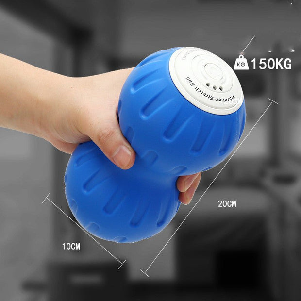 Electric Vibrating Peanut Ball Muscle Relaxing Home Gym Fitness Yoga Massager Vibrating Peanut Ball - ENERGIX FITNESS STORE